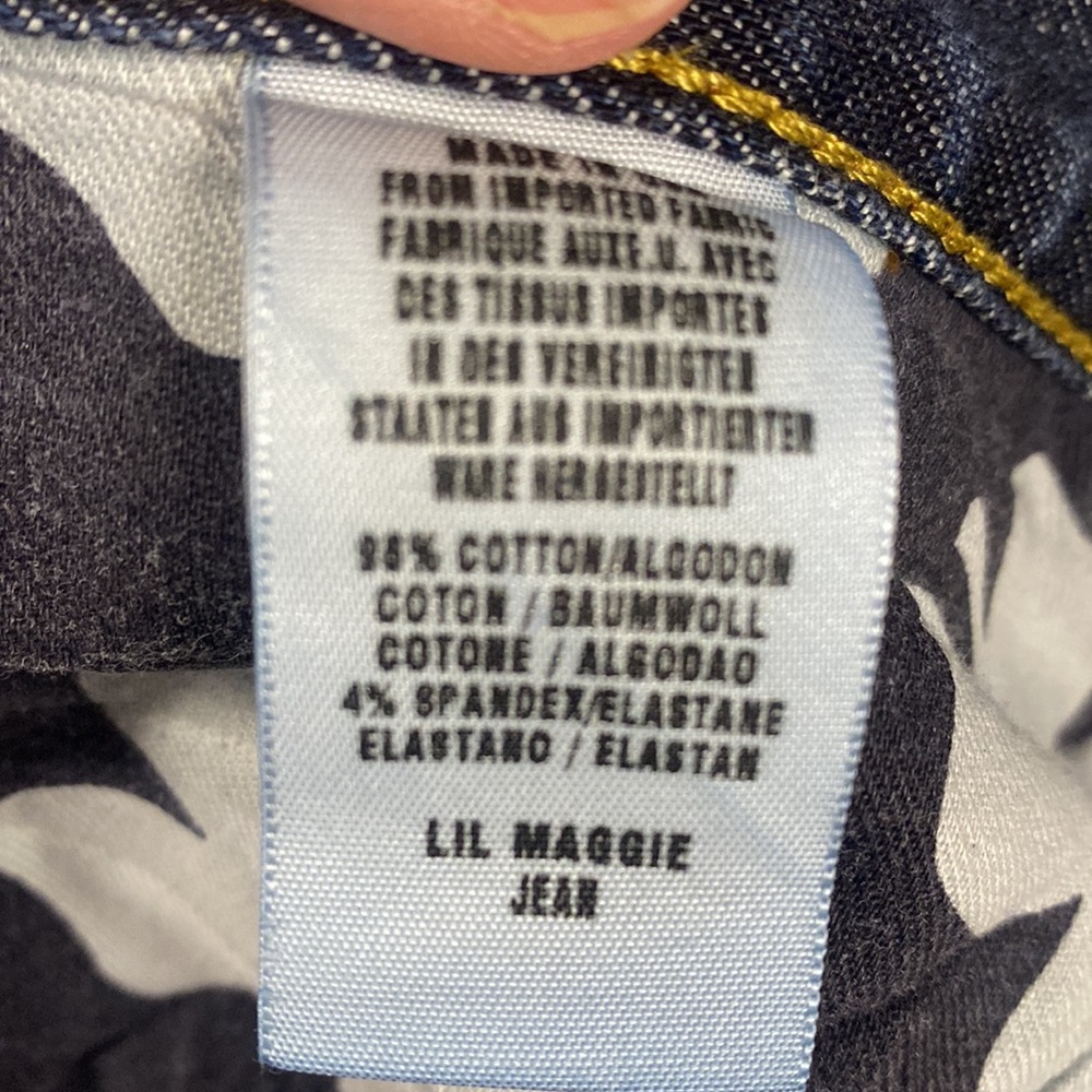 Lucky Brand jeans size 16/33 short inseam “Maggie” - Picture 5 of 6